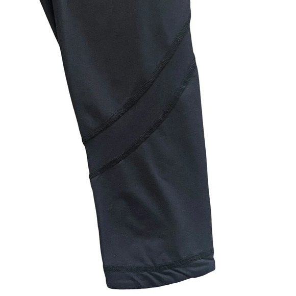 ALALA Black Mesh Leggings Capris High Rise Athleisure Size X Small - Picture 5 of 10